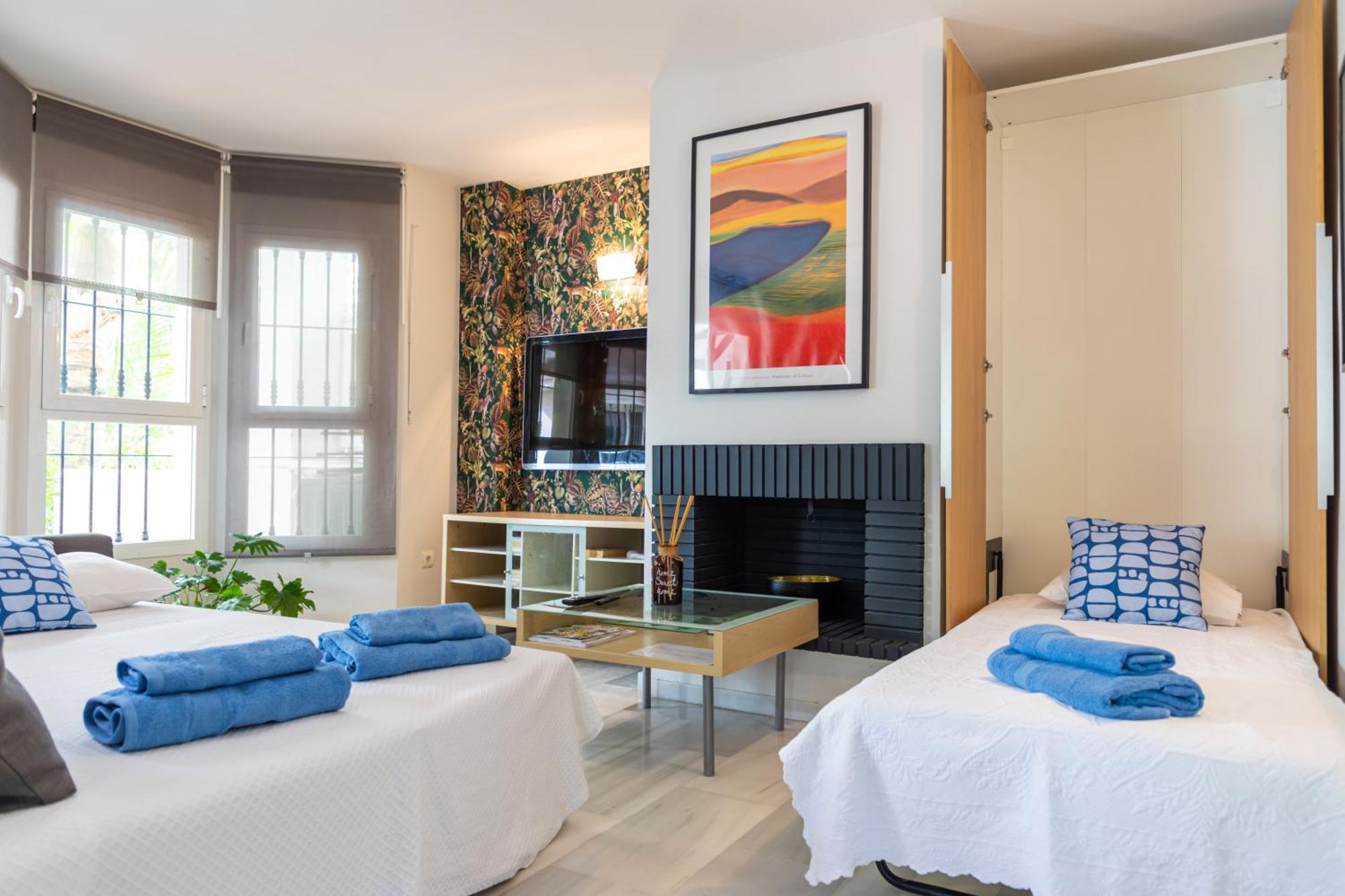 Ab Properties - Design Penthouse Marbella - Puerto Banus - Golden Mile - Pool And Tropical Garden View Eksteriør billede