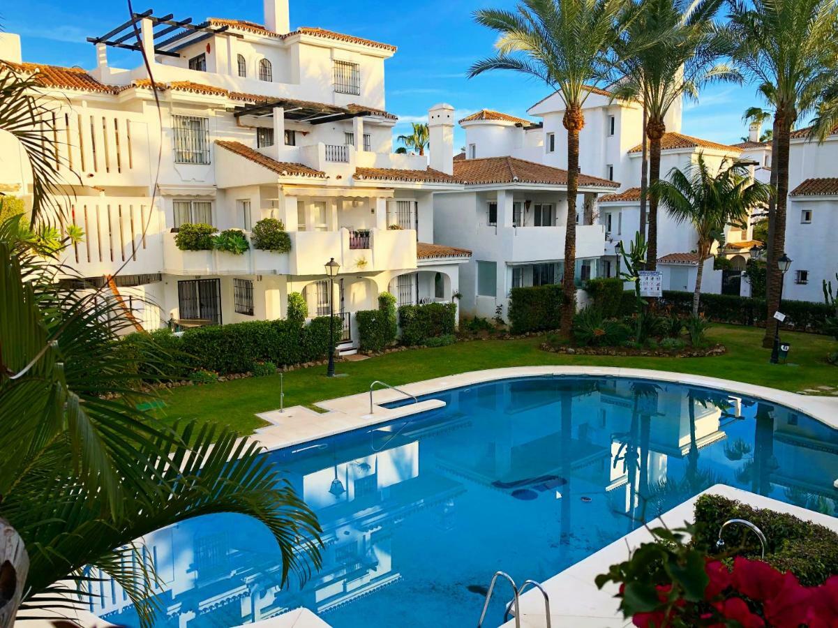 Ab Properties - Design Penthouse Marbella - Puerto Banus - Golden Mile - Pool And Tropical Garden View Eksteriør billede